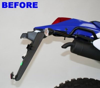 Portatarga Yamaha DT125R '07