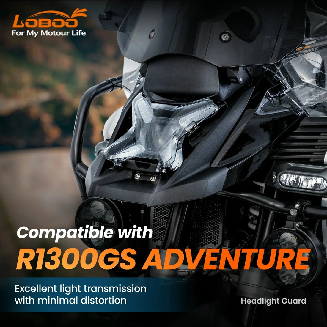 Protector de faro para BMW R 1300 GS Adventure - Endurrad.com