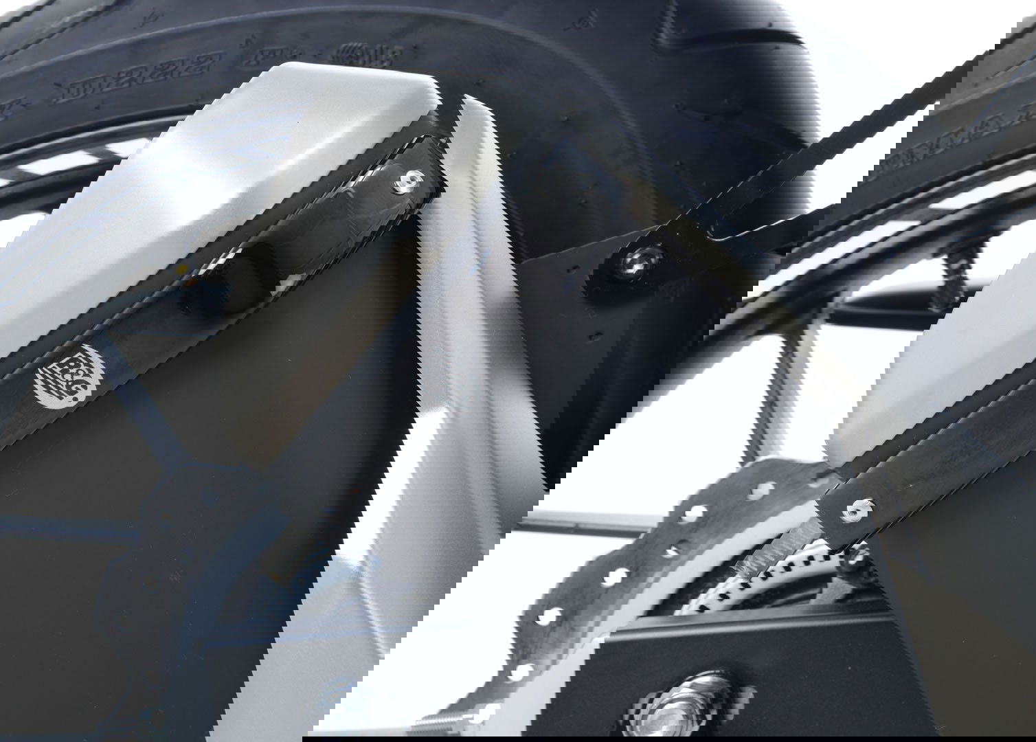 Prot.silenz.ugly tipo largo (adatto a GSX250R '17-,Versys 1000 '12-'18,  KW ZX-636 '13-'18, Ninja 300/250 '13-'17, Z250 '13-'18,