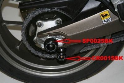 Protezioni forcellone, Aprilia Mana 2008-