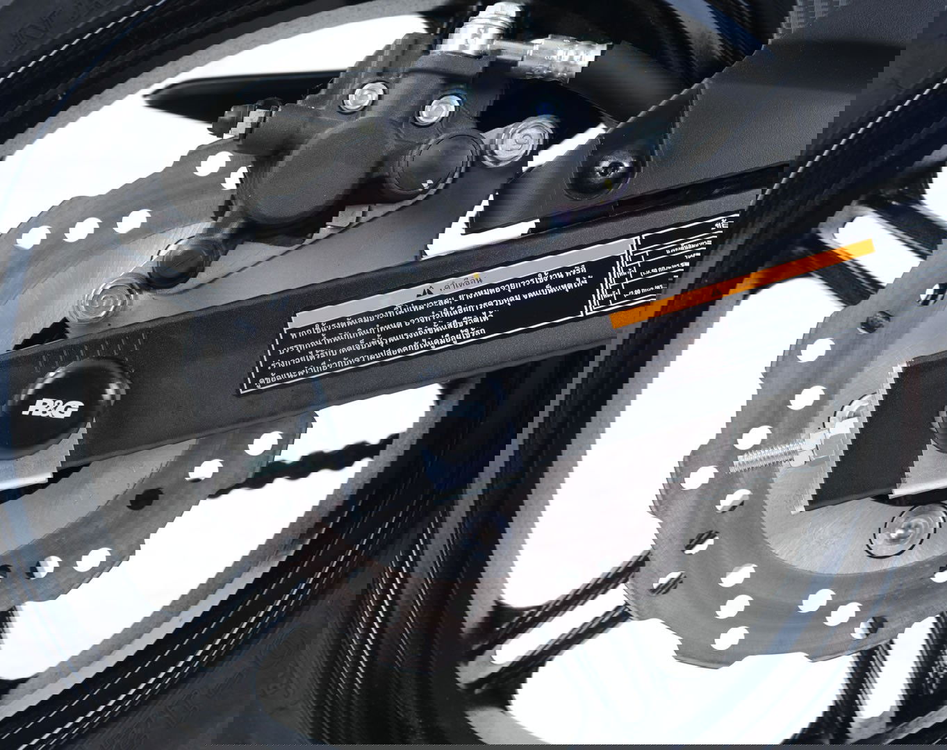 protezioni forcellone, Kawasaki Z125 R&G