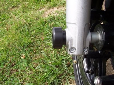 Protezioni perno forcella anteriore, BMW F800R fino a '14, F800S & F800ST