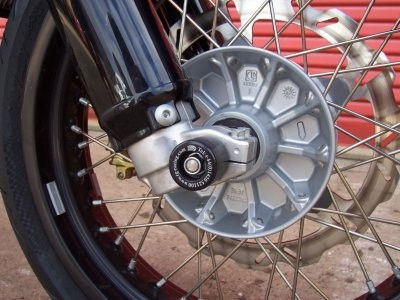 Protezioni perno forcella Anteriore, Bmw Hp2 '06- (Escluso Hp2 Sport)