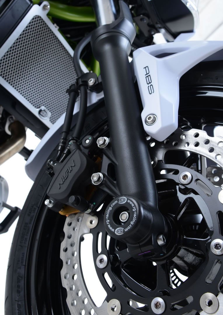 Protezioni perno forcella anteriore, Kawasaki Z650RS '22- / Z650 / Ninja 650 '17-