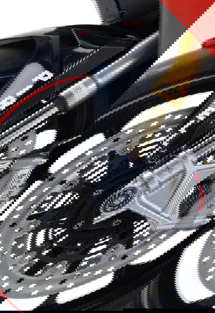 Protezioni perno forcella anteriore, MV Agusta F4RC '15- / F4RR '11- c/ohlins forks (tipo piccolo) R&G