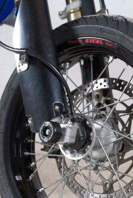 Protezioni perno forcella anteriore, Suzuki DRZ400-SM