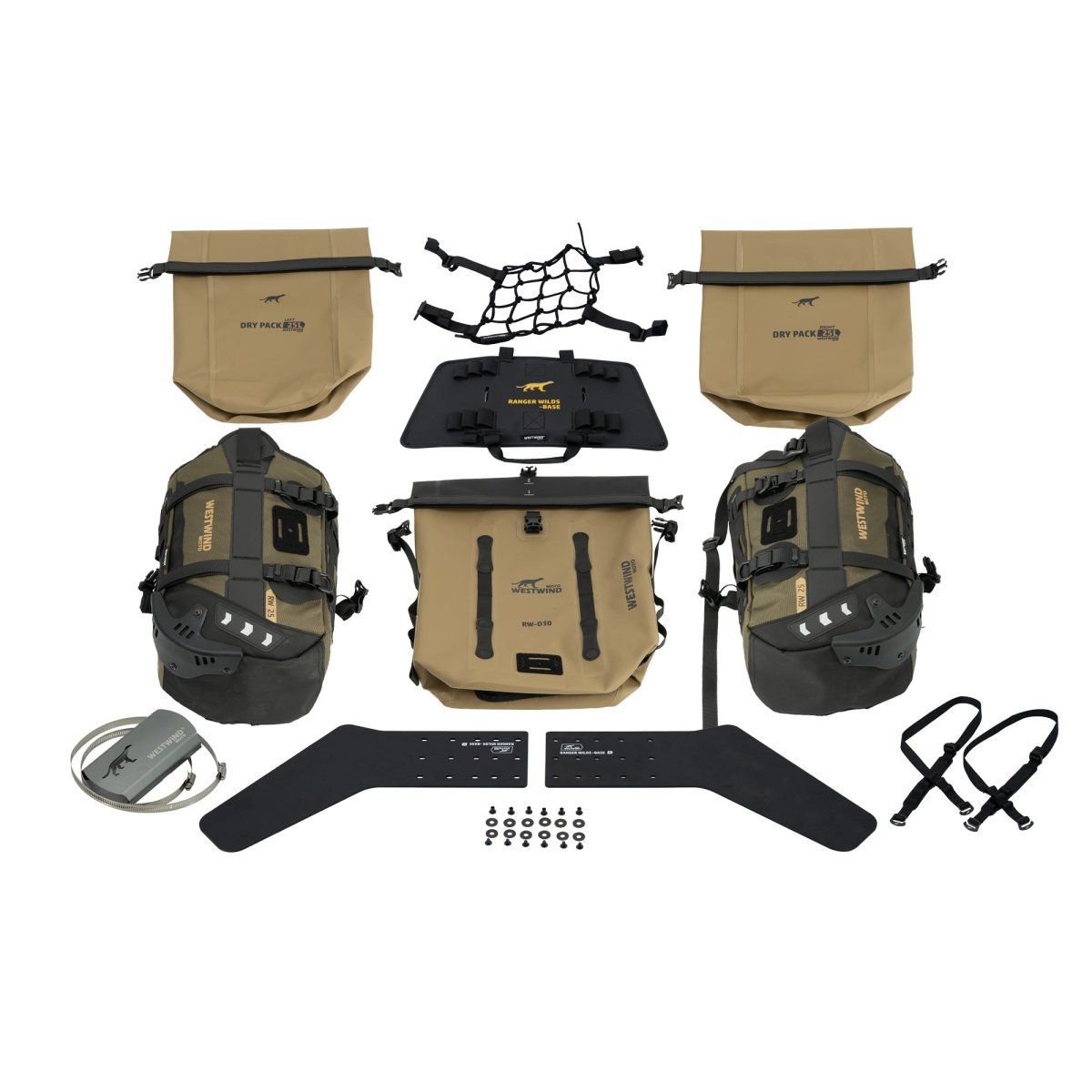 Ranger Wilds D30 Duffle - Borsa Moto Impermeabile 30L & Zaino Adventure - ENDURRAD