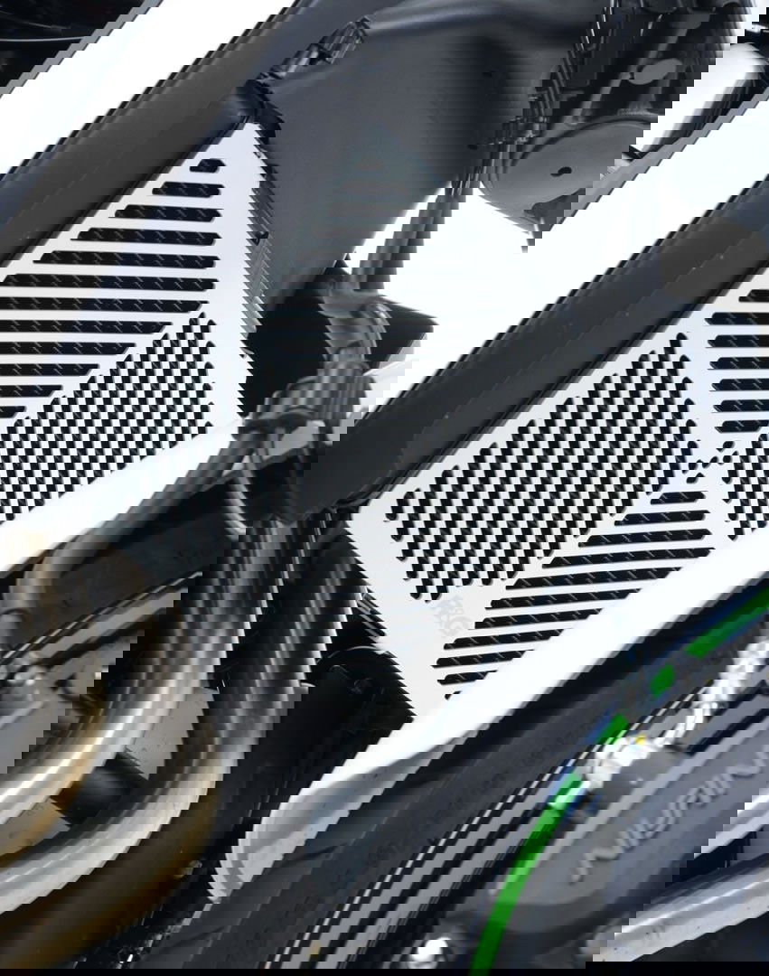 Retina protezione radiatore - Kawasaki Vulcan S '15- / Vulcan Cafè '18- alluminio satinato