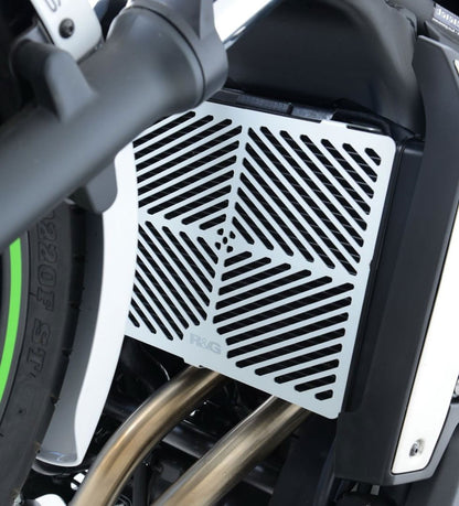 Retina protezione radiatore - Kawasaki Vulcan S '15- / Vulcan Cafè '18- alluminio satinato