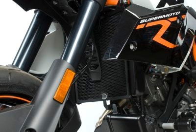 Retina protezione radiatore - KTM 990SM '08- / 990SMR tutti gli anni / SMT '08-  (arancio)