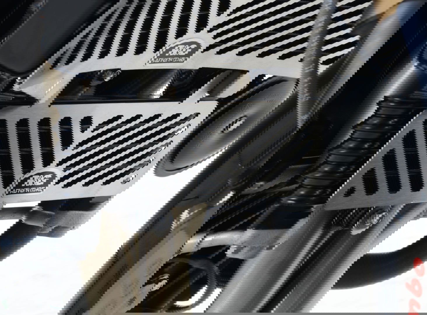 Retina protezione radiatore olio acciaio inossidabile, Triumph Speed Triple '11-'15 / Speed Triple S/R '16- / Speed Triple RS '1