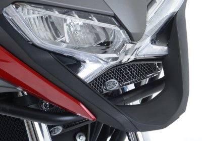 Retina protezione radiatore olio, Honda Crossrunner '15-  (colore titanio)