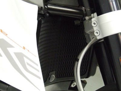Retina protezione radiatore- KTM Superduke '05- (colore titanio)