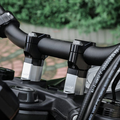 Elevador de manillar LOBOO Black para KTM Adventure y Husqvarna - Endurrad.com