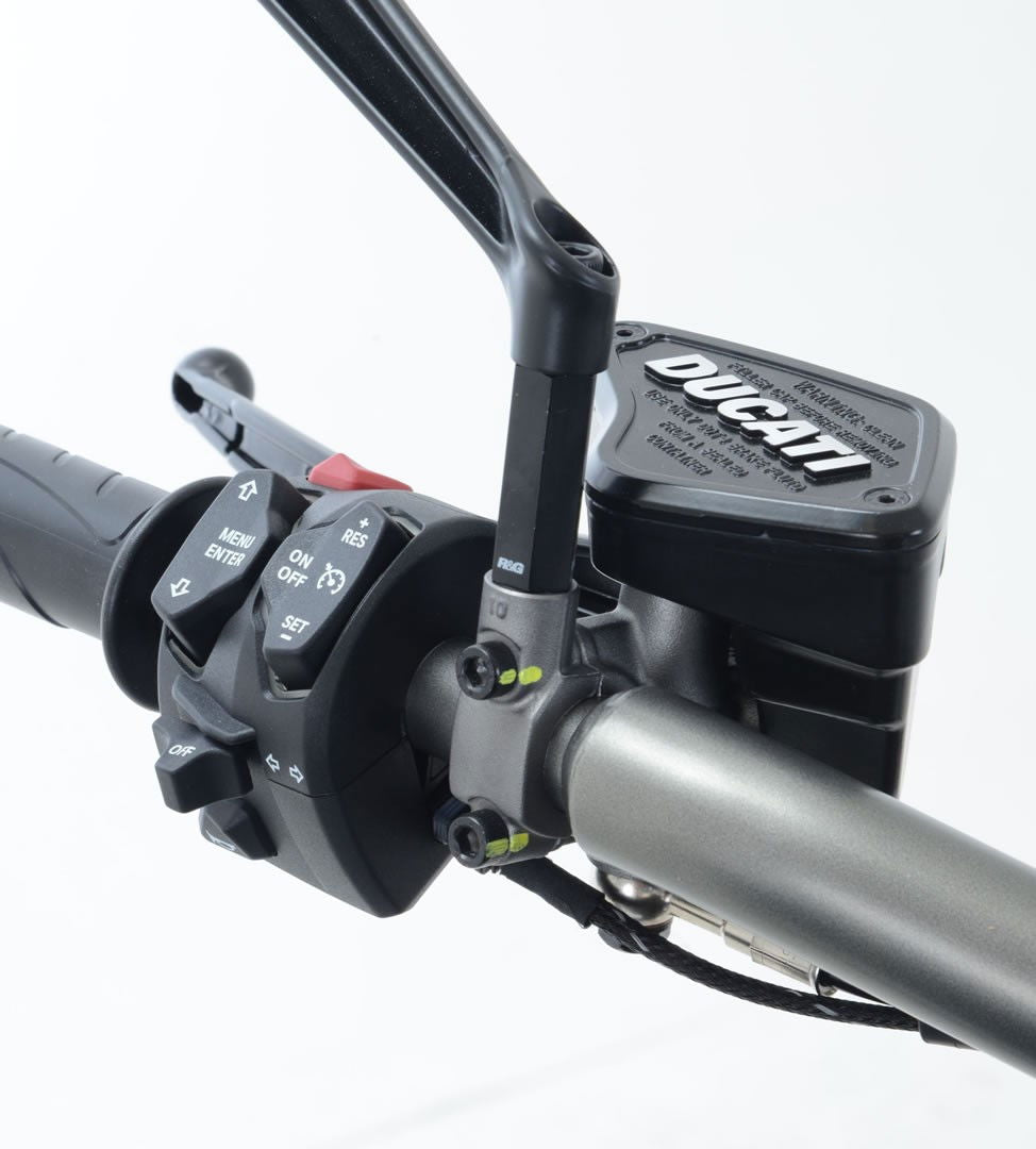 Risers specchietti Ducati Diavel / Diavel strada / X-Diavel (S) / Diavel 1260(S) / Monster 1200 (S) / Monster 797/821 / Streetfi
