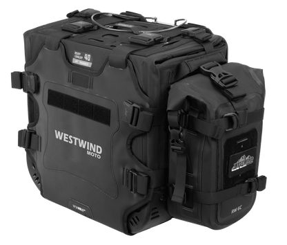 Set Valigie Laterali Moto Heavy Cavalry (33L/40L) - Soft Luggage Adventur - ENDURRAD