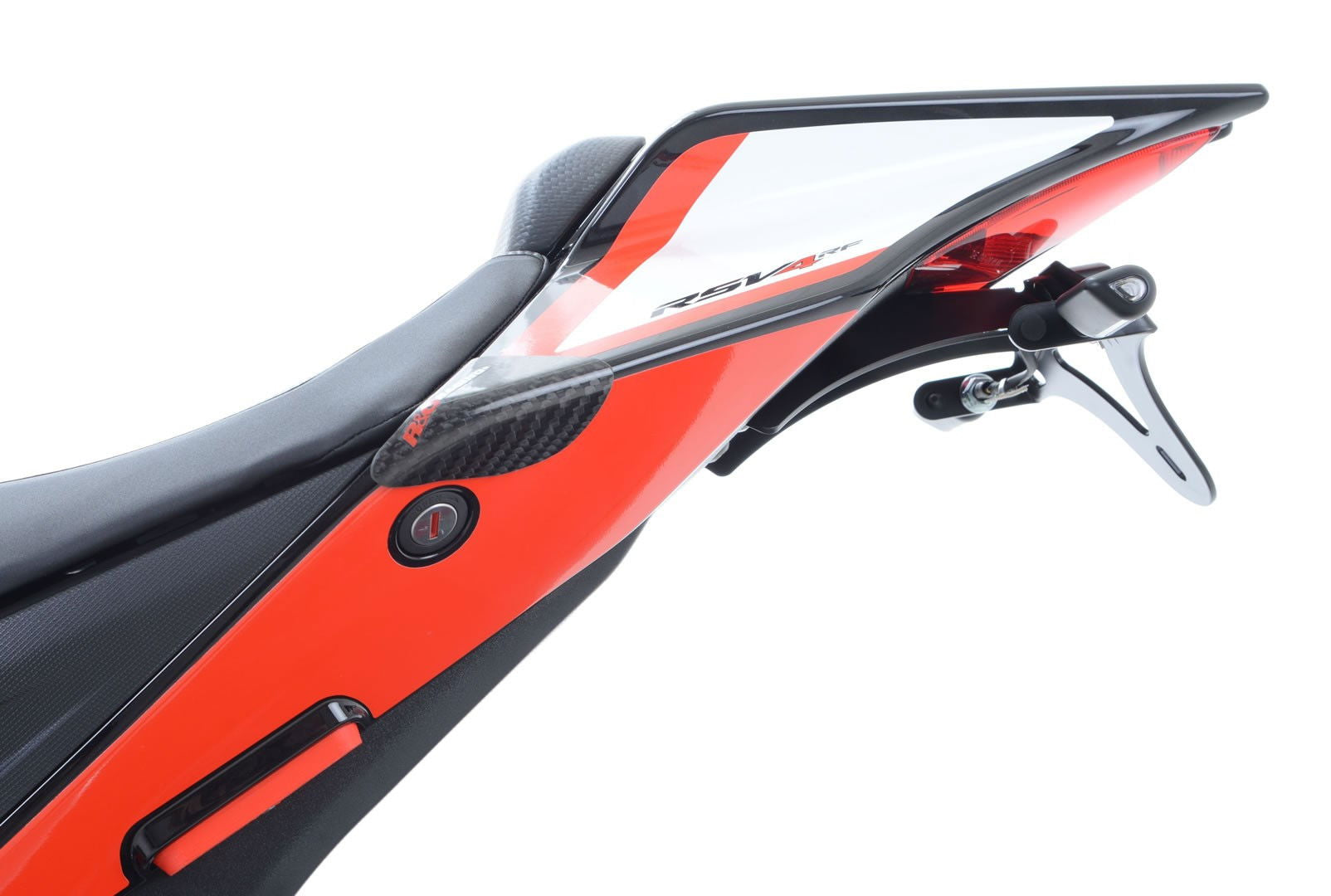 Sliders codone posteriore in carbonio, Aprilia RSV4 / RSV4 RR '15- / RSV4 RF / RSV4 1100 Factory '19- / V4 Tuono 1100 '15-