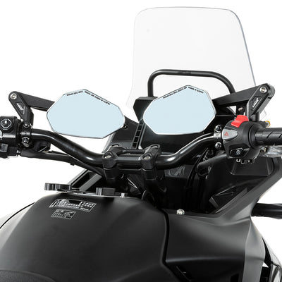 Specchietti LOBOO RM03 visti dall'alto sulla postazione di guida