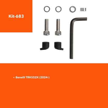 Espejos retrovisores para motocicleta RM02 Loboo - Endurrad.com