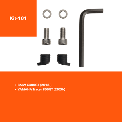 Espejos retrovisores para motocicleta RM02 Loboo - Endurrad.com
