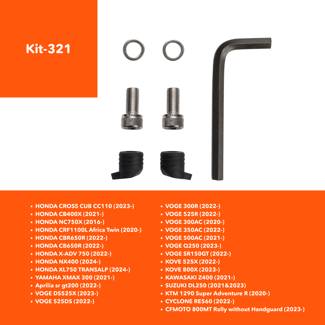 Espejos retrovisores para motocicleta RM02 Loboo - Endurrad.com