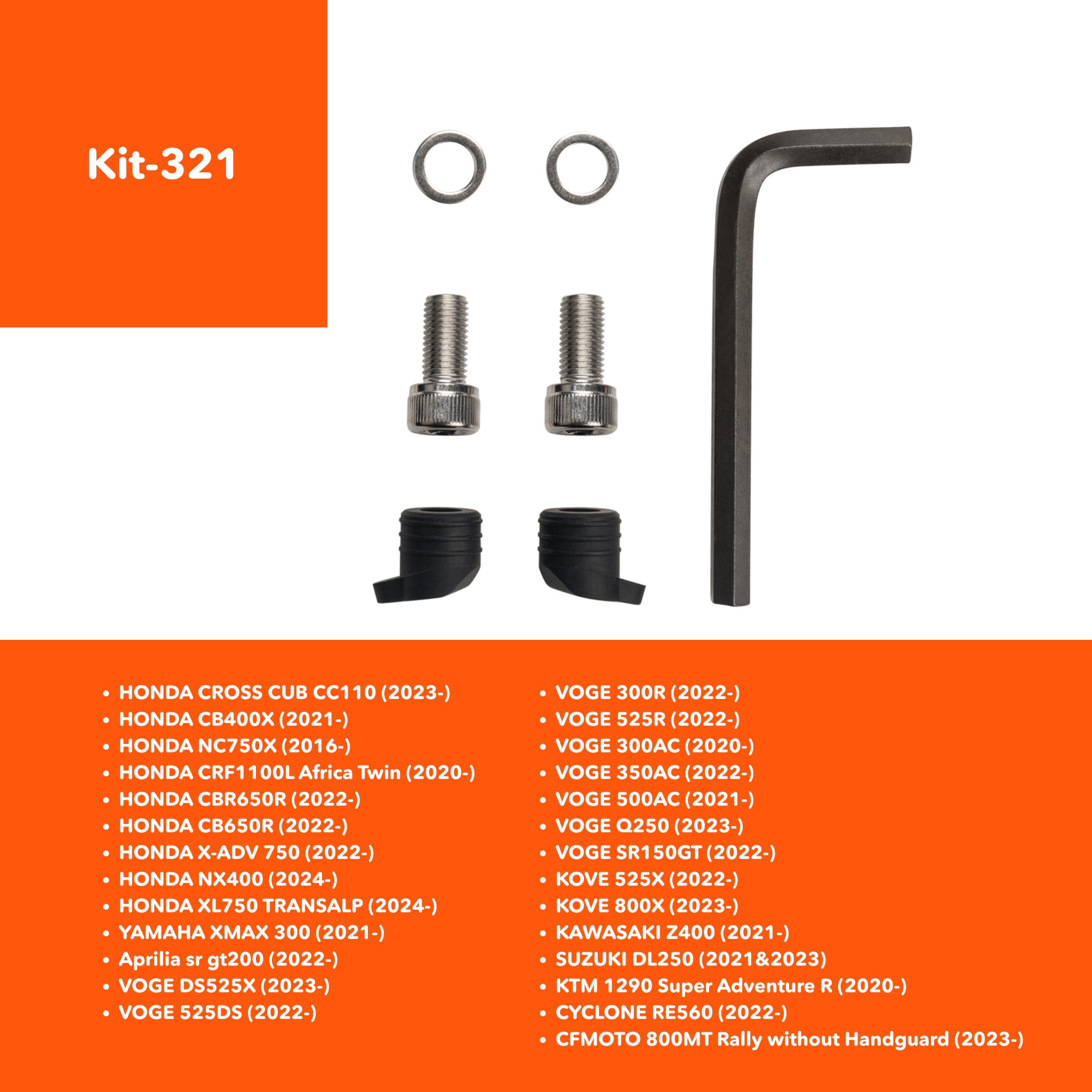 Espejos retrovisores para motocicleta RM02 Loboo - Endurrad.com