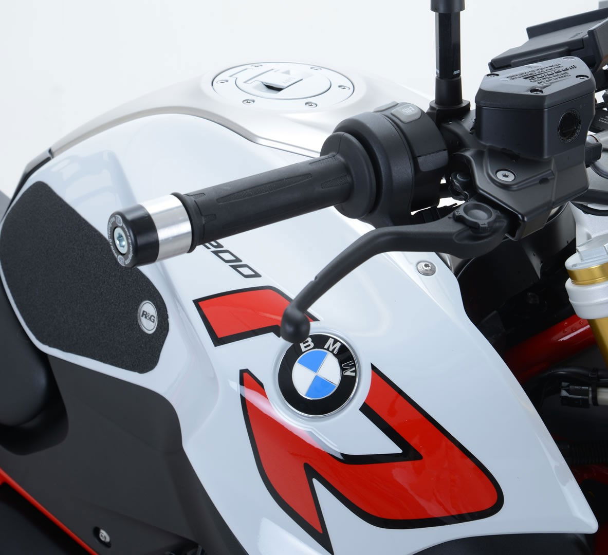 Stabilizzatori / tamponi manubrio, BMW R1250R Sport '19- / R1200R '15- / F750GS / F900R '20-