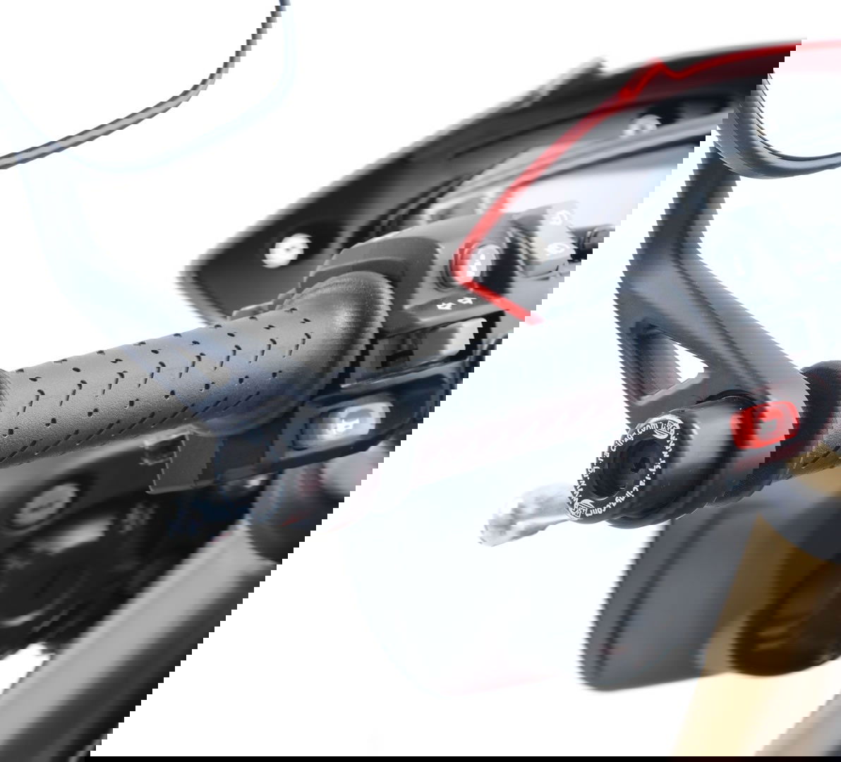 Stabilizzatori / tamponi manubrio, Triumph Speed Triple S / R '16- / RS '18- / Thruxton 1200/1200R / Street Triple 765 RS '17- /