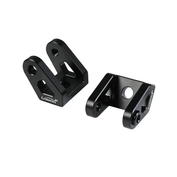 Soportes de focos LOBOO CDJ131A para BMW R 1300 GS | 2 piezas, para barras de protección LOBOO