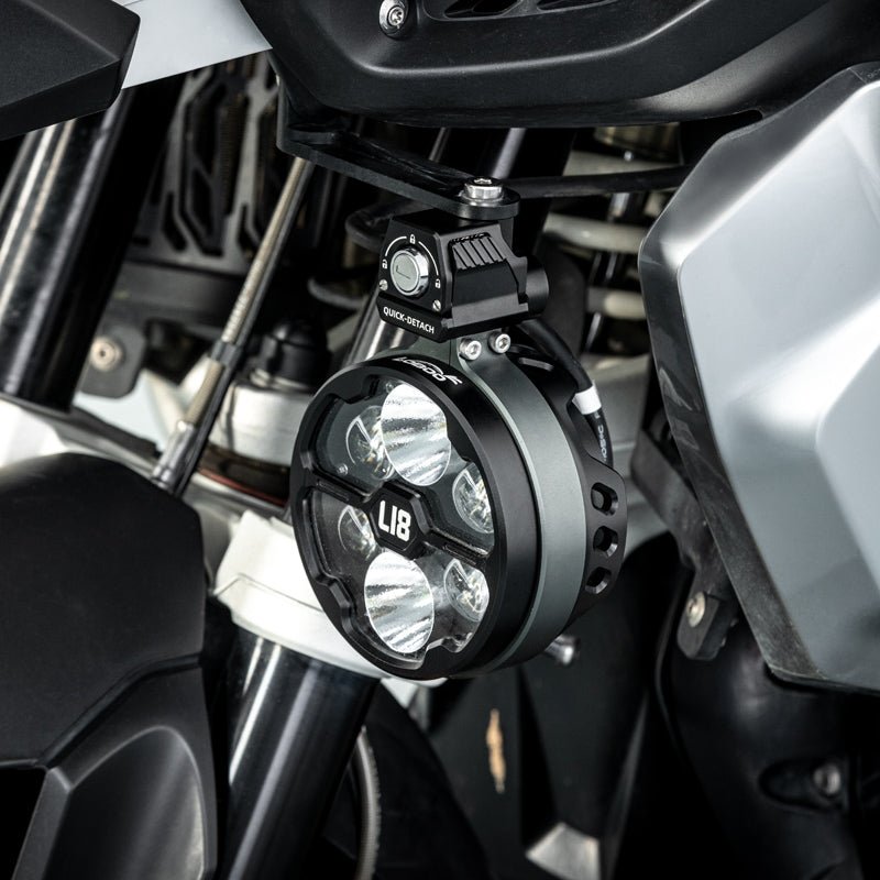 Soporte de luces de desenganche rápido LOBOO Q7 - Endurrad.com