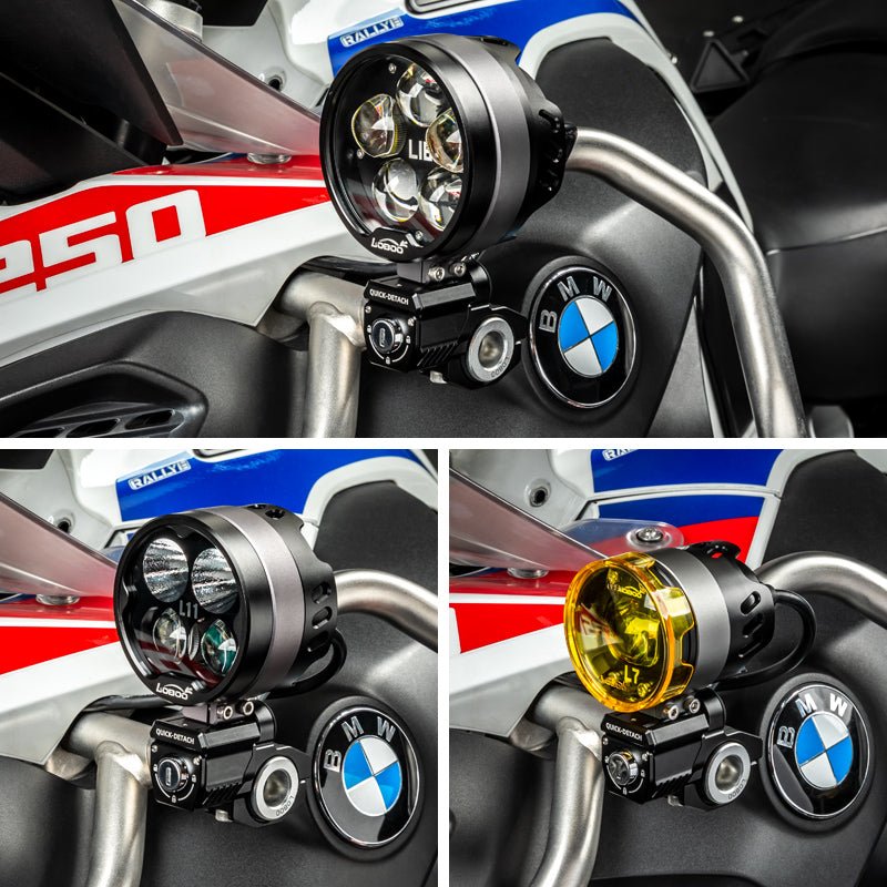 Soporte de luces de desenganche rápido LOBOO Q7 - Endurrad.com