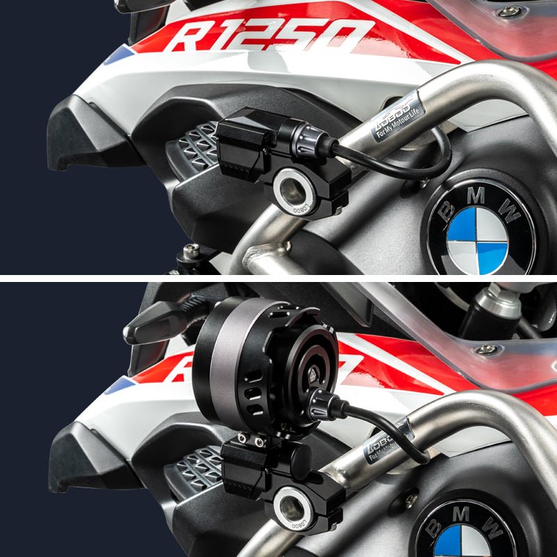 Soporte de luces de desenganche rápido LOBOO Q7 - Endurrad.com