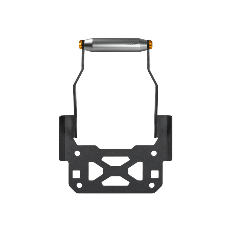 Supporto navigatore per BMW F 750 GS e F 850 GS con barra da 22 mm, vista frontale