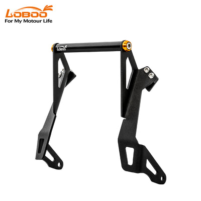 Staffe e traversa del supporto navigatore per Honda ADV350, in alluminio e acciaio