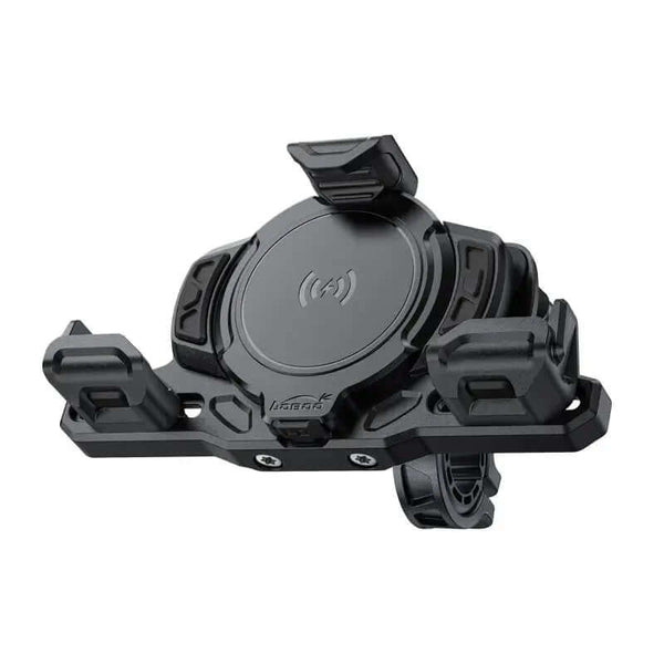Soporte antivibración para smartphone de moto, con o sin carga inalámbrica