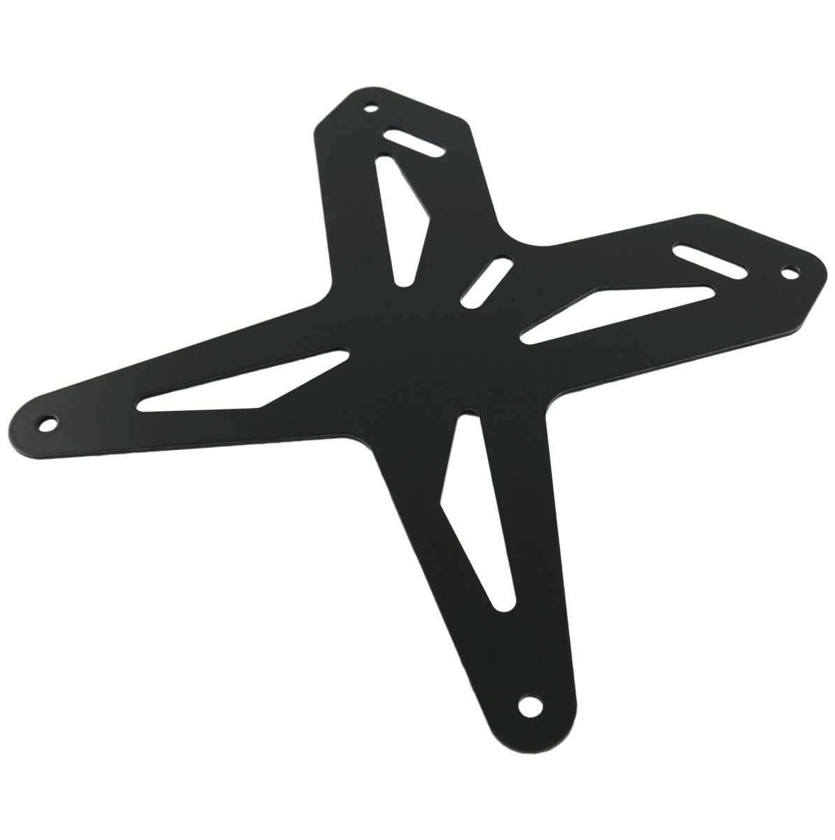 SUPPORTO TARGA ITALIA ALLUMINIO 6082 T6 ANO | 12 - 0731 - r23538 - ENDURRAD