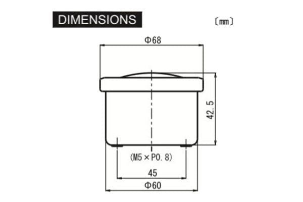 Tachimetro analogico elettronico VELONA diam. | 88641 - r24082 - ENDURRAD