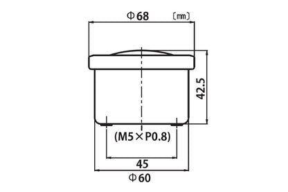 Tachimetro analogico elettronico VELONA diam. | 88643 - r24084 - ENDURRAD