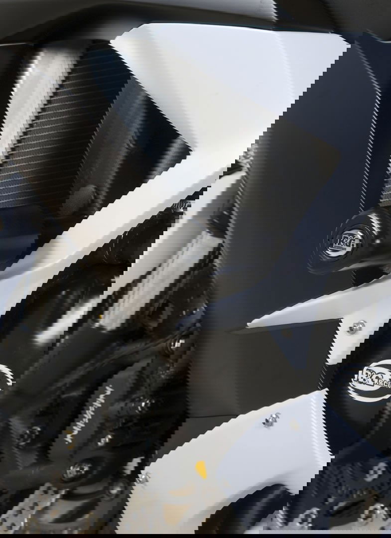 Tamponi paratelaio tipo Aero - Kawasaki ZX6R '13-'18  colore bianco