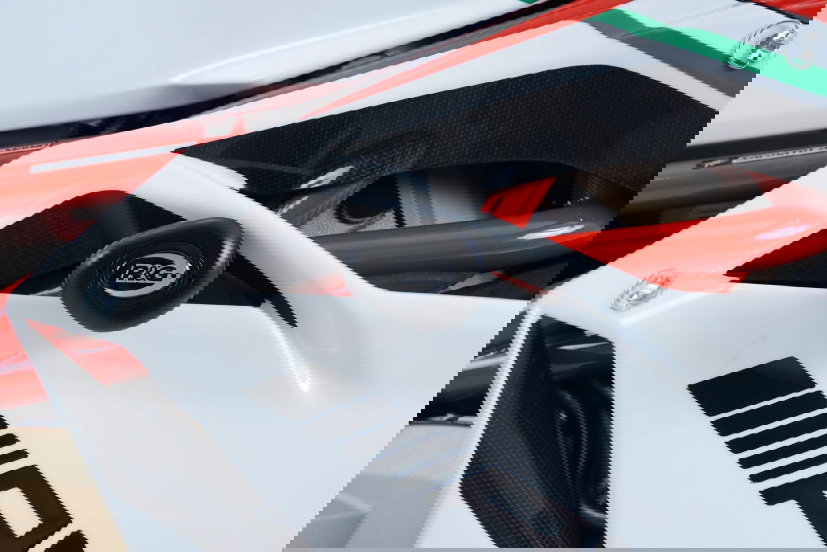 Tamponi paratelaio tipo Aero no-cut Sliders telaio - MV Agusta F4RC