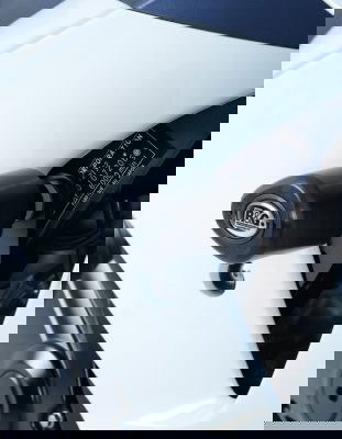 Tamponi paratelaio tipo Aero no-cut Sliders telaio - Suzuki GSX-R 1000 K9-  (bianco)