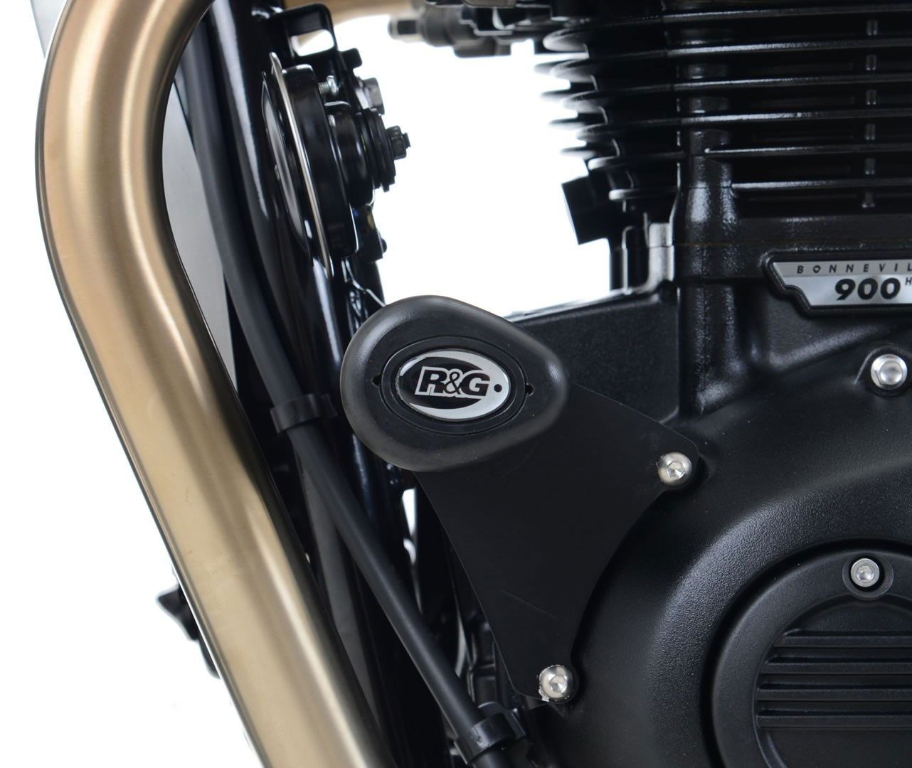Tamponi paratelaio tipo Aero - Triumph Thruxton 1200 / 1200R fino al 2018 / Speed Twin '19- / Street Twin 900 fino al 2
