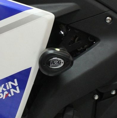 Tamponi paratelaio tipo Aero no-cut Sliders telaio - Yamaha YZF-R25 '14-'18 / YZF-R3 '15-'18