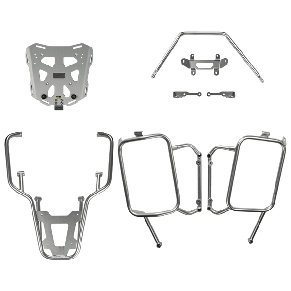 Soportes laterales y parrilla para baúl para Yamaha Ténéré 700 desde 2022 | PIKE TRACKER