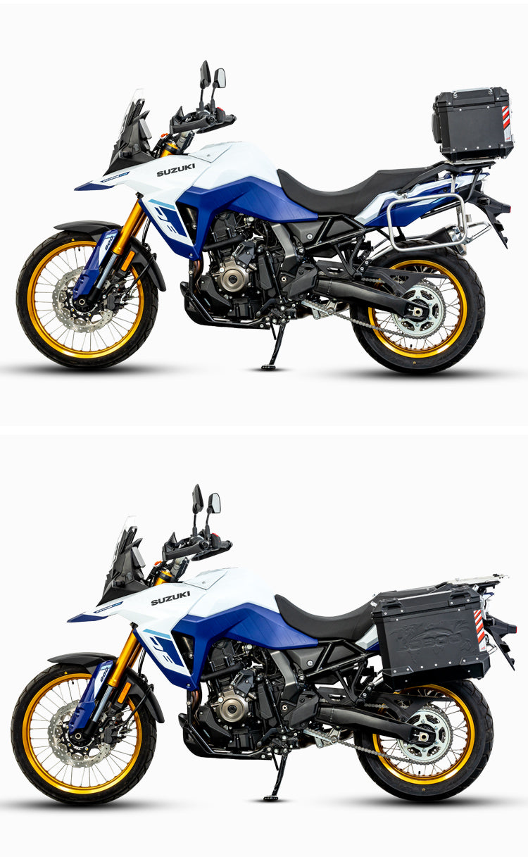 La V-Strom 800DE equipada