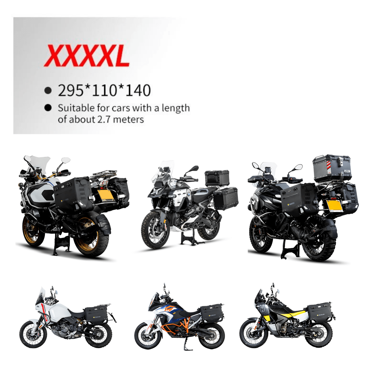 Funda para moto Endurrad 210D - Endurrad.com