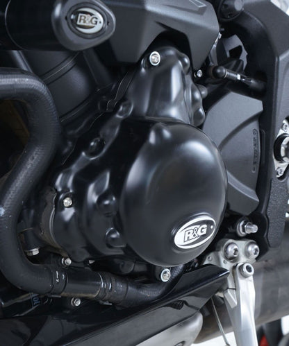 Protezione carter sinistro TRIUMPH 675 DAYTONA '13- / STREET TRIPLE '14-'16  / STREET TRIPLE 765 RS '17- R&G