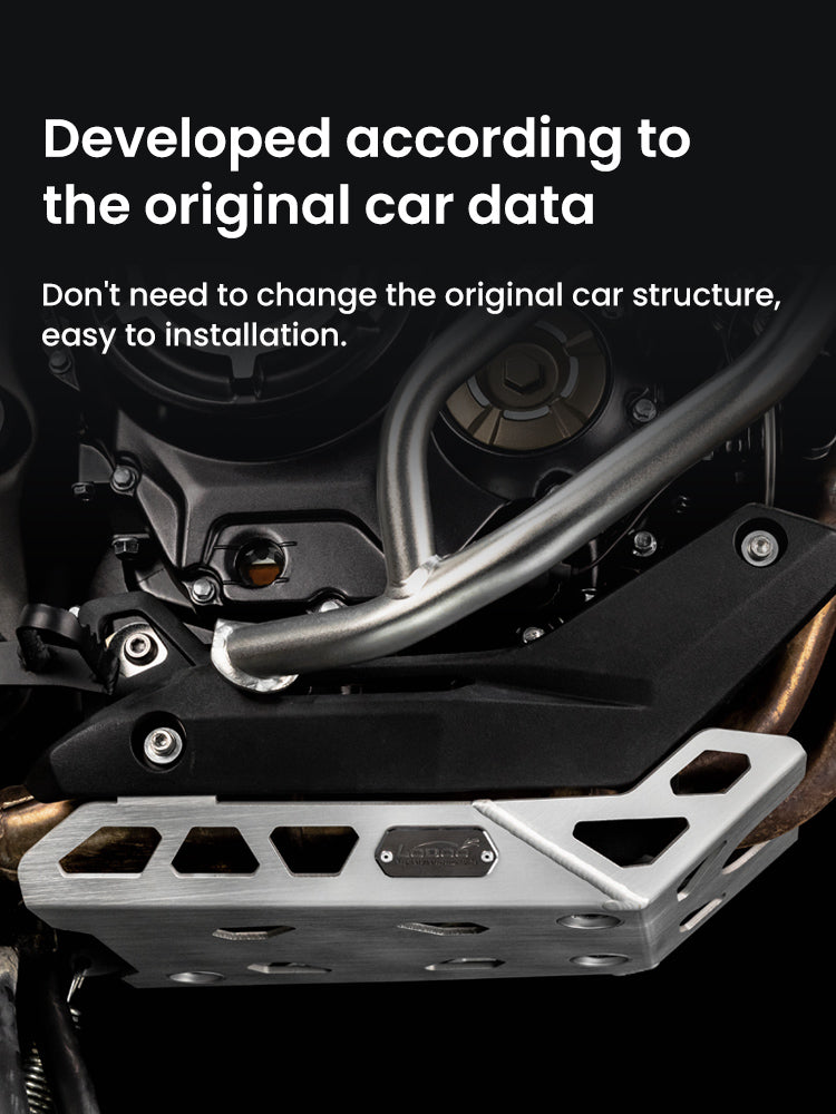 Diseñada según los datos originales de la moto
