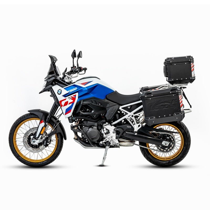 Maletas de aluminio BMW F900 GS - LOBOO PIKE TRACKER - Endurrad.com
