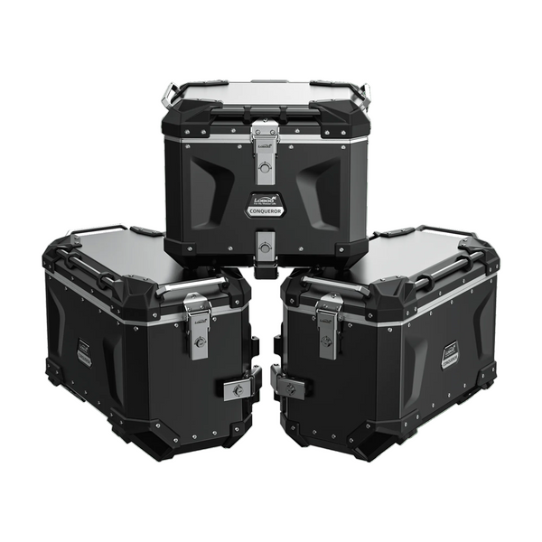 LOBOO CONQUEROR – Maletas, Top Case y Soportes de Aluminio para BMW R1200GS / R1250GS / Adventure